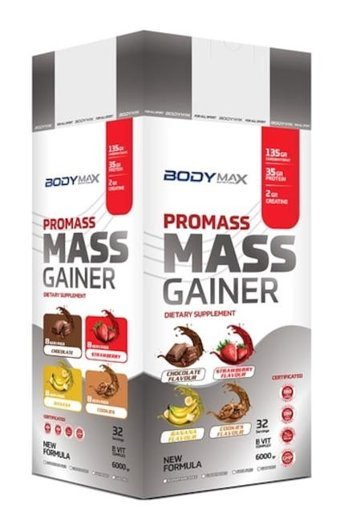 Bodymax Promass 32 Servis Kas Yapıcı Gainer 6000 gr Toz