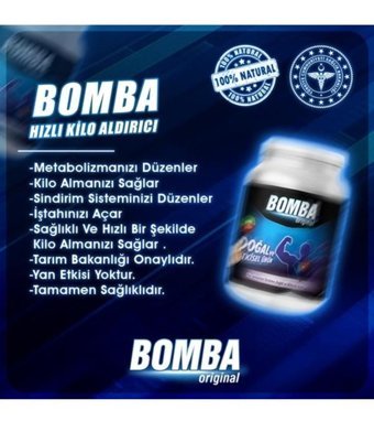 Bomba 85 Servis Kilo Aldırıcı Karbonhidrat 400 gr Toz