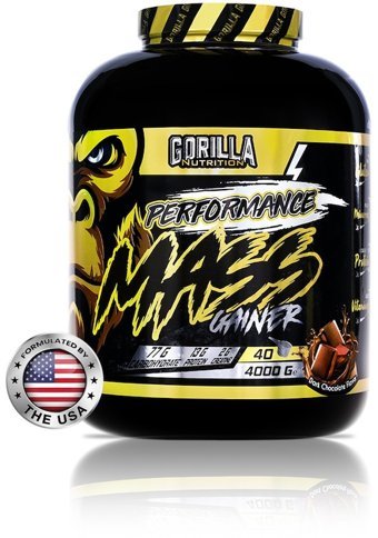 Gorilla Nutrition Performance Çikolata Aromalı 40 Servis Kilo Aldırıcı Gainer 4000 gr Toz
