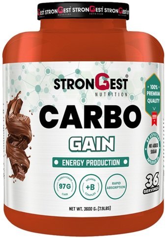 Strongest Carbo Gain 36 Servis Kilo Aldırıcı Karbonhidrat 3600 gr Toz