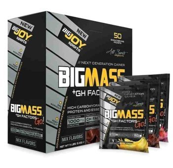 Bigjoy Sports Bigmass +Gh Factors Go Çikolata Aromalı 50 Servis Kilo Aldırıcı Karbonhidrat 1800 gr Şase