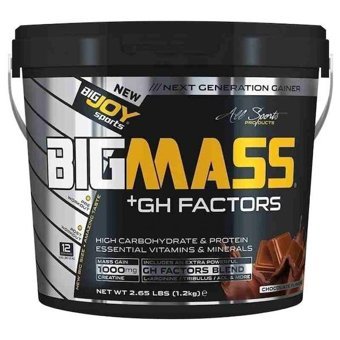 Bigjoy Sports Bigmass +Gh Factors 12 Servis Kas Yapıcı Karbonhidrat 1200 gr Toz