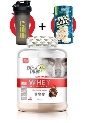 BPN Best Plus Nutrition Eco Tactical Çikolata Aromalı 50 Servis Kas Yapıcı Karbonhidrat 2000 gr Toz