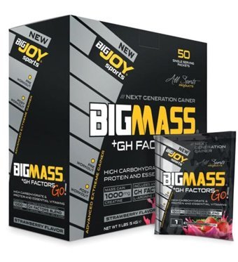 Bigjoy Bigmas +Gh Factors Go Çikolata Aromalı 50 Servis Kas Yapıcı Karbonhidrat 5000 gr Toz