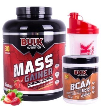 Bulk Nutrition Çikolata Aromalı 60 Servis Kilo Aldırıcı Gainer 3000 gr Şase