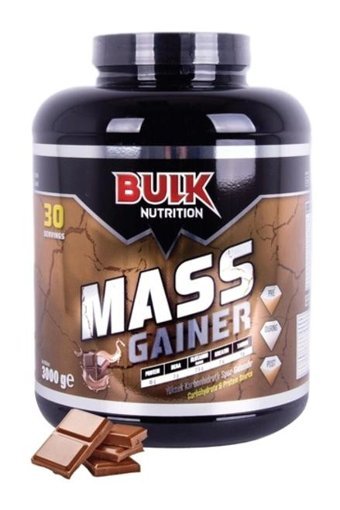 Bulk Nutrition Çikolata Aromalı 60 Servis Kilo Aldırıcı Gainer 3000 gr Şase