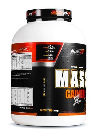 Nowup Nutrition 60 Servis Kas Yapıcı Gainer 4020 gr Toz