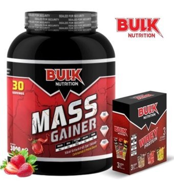 Bulk Nutrition 30 Servis Kilo Aldırıcı Gainer 3000 gr Şase