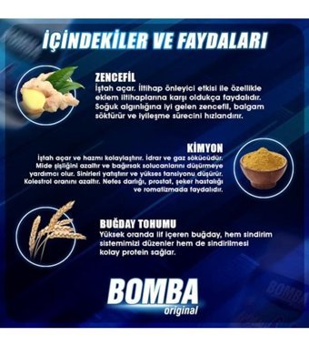 Bomba 17 Servis Kilo Aldırıcı Karbonhidrat 400 gr Toz