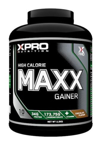 Xpro Nutrition Maxx Çikolata Aromalı 10 Servis Kas Kilo Gainer 2500 gr Toz