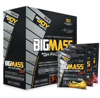 Bigjoy Sports Bigmass +Gh Factors Go 50 Servis Kilo Aldırıcı Karbonhidrat 5000 gr Toz