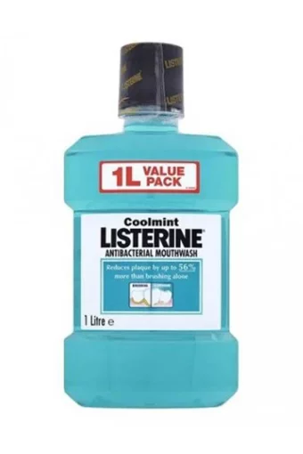 Listerine Cool Mint Alkolsüz 1 lt Ağız Gargarası