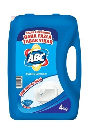 Abc Sıvı El Bulaşık Deterjanı 4 kg