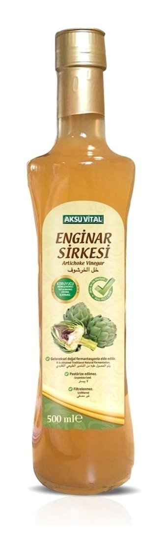 Aksu Vital Enginar Sirkesi 500 ml