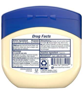Vaseline Baby Parfümsüz Parabensiz Pişik Kremi 368 gr
