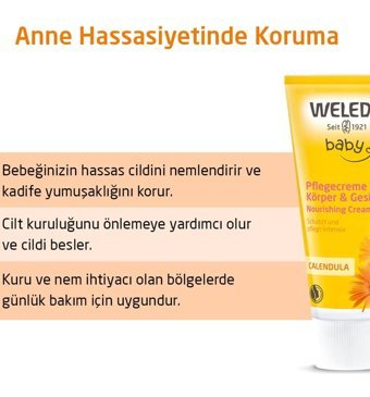 Weleda Baby Parfümsüz Parabensiz Pişik Kremi 75 ml