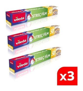 Vileda Vld0000000361 3x50 m Alüminyum Folyo