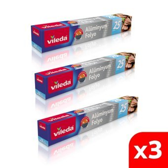 Vileda 3x25 m Alüminyum Folyo