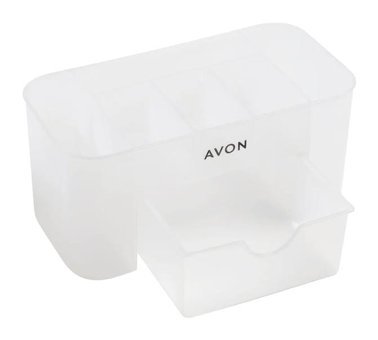 Avon Clear Storage 1 Çekmeceli Makyaj Organizeri Beyaz