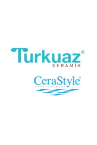Turkuaz Seramik Hilton Retro Tekli 55 cm Seramik Tezgah Altı Elips Lavabo Krem