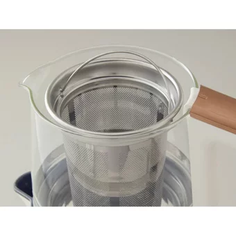 English Home CMK 6001 Cam Demlikli 1800 W Işıklı Çelik Gövdeli Bakır Retro Çay Makinesi