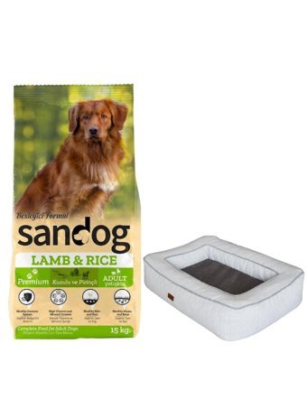 Sandog Premium Kuzu Etli Pirinçli Tüm Irklar Yetişkin Köpek Maması 15 kg