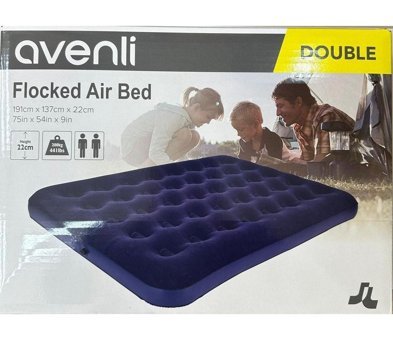 Junglee Katlanır Kamp Çift Kişilik Şişme Yatak Lacivert