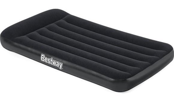 Bestway Tritech Airbad Katlanır Elektrikli Kamp Tek Kişilik Şişme Yatak Siyah