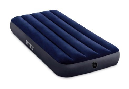 Intex Katlanır Kamp Tek Kişilik Şişme Yatak Lacivert