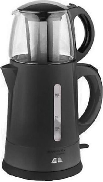Awox Tea Plus Cam Demlikli 2000 W Plastik Gövdeli Altın Çay Makinesi