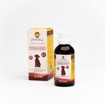 Pawdaz Dermadrop Multivitamin Damla B Vitamini Tüy Sağlığı İçin 50 ml Sıvı Köpek Vitamini