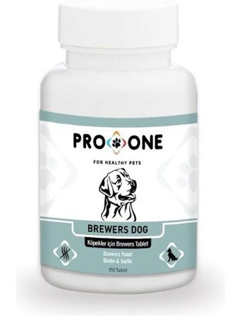 Pro One Canin Brewers B Vitamini Tüy Sağlığı İçin 150 Tablet Köpek Vitamini