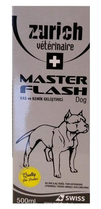 Zürich Master Flash Kemik Eklem Sağlığı İçin 500 ml Sıvı Köpek Vitamini