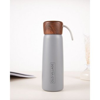 Old Village Concept Çelik 400 ml Şişe Outdoor Termos Gri