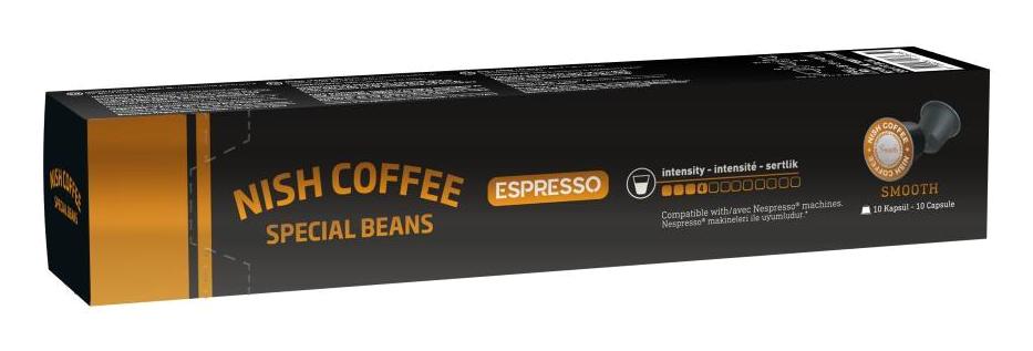 Nish Kahve Smooth Espresso 10'lu Kapsül Kahve