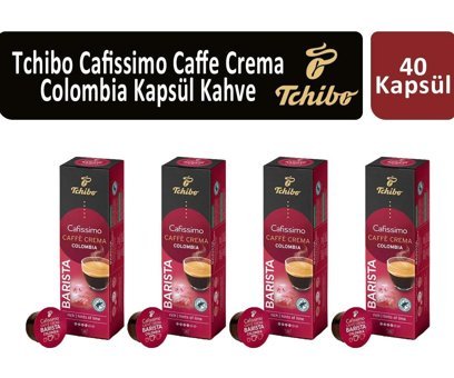 Tchibo Cafissimo Colombia Caffe Crema 4x10'lu Kapsül Kahve