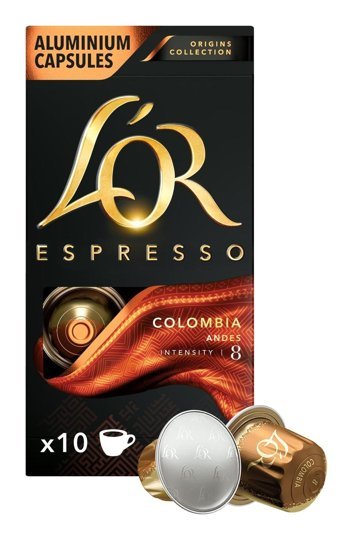 Lor Colombia Espresso 10'lu Kapsül Kahve