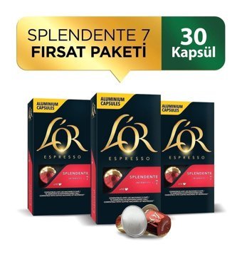 Lor Splendente Intensity 7 Espresso 3x30'lu Kapsül Kahve