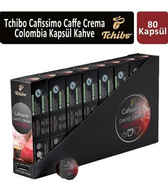 Tchibo Cafissimo Colombia Caffe Crema 8x10'lu Kapsül Kahve
