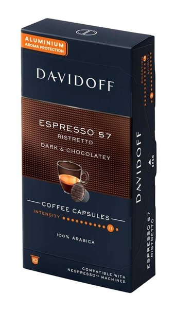 Davidoff Ristretto 10'lu Kapsül Kahve