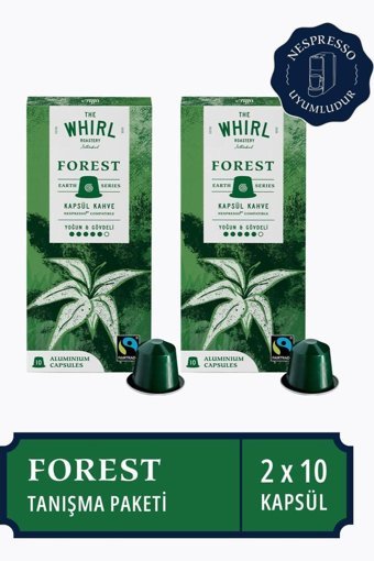 The Whirl Forest Future Friendly Espresso 2x10'lu Kapsül Kahve