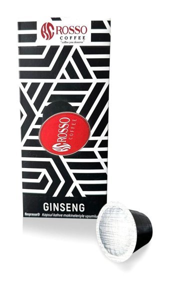 Rosso Coffee Ginseng 10'lu Kapsül Kahve