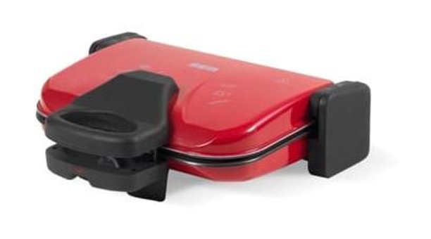 Asude SC-220 24 Dilim Granit Çıkartılabilir Çift Taraflı Kırmızı Izgaralı Tost Makinesi