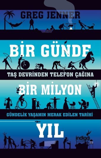 Bir Günde Bir Milyon Yıltaş Devrinden Telefon Çağına Gündelik Yaşamın Merak Edilen Tarihi Greg Jenner İndigo Kitap