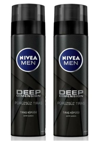 Nivea Deep Dimension Seyahat Boyu Tıraş Köpüğü 2x200 ml
