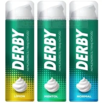 Derby Seyahat Boyu Tıraş Köpüğü 3x200 ml