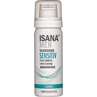 Isana Seyahat Boyu Hassas Ciltler İçin Tıraş Köpüğü 50 ml