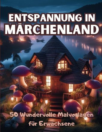 Entspannung In Mrchenland50 Wundervolle Malvorlagen Für Erwachsenetauche EIn In Eine Welt Der Fantasie Und Lass Den Alltag Hinter Dir Mit Diesen Zauberhaften Landschaftsbildern Zum Ausmalen. Serine, K Independently Publıshed