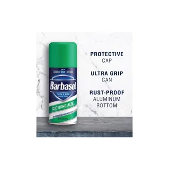 Barbasol Seyahat Boyu Tıraş Köpüğü 198 gr