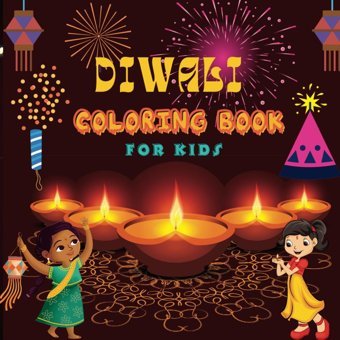 Dıwalı Colorıng Book For Kıds30 Beautiful Illustrations Representing Indian Festival Of Light| Stunning Images Of Decorations, Lights, Diyas, | Glossy Finish | Hindu Gift For Children Wordsmithery, Ab Independently Publıshed